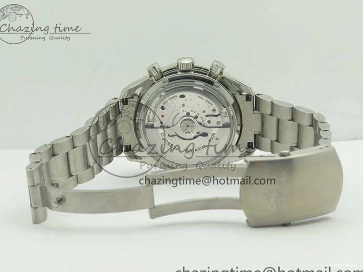 0514 SpeedMaster MoonWatch SS OMF 1:1 Best Edition Blue Dial On SS Bracelet A9300 V Casual 8088